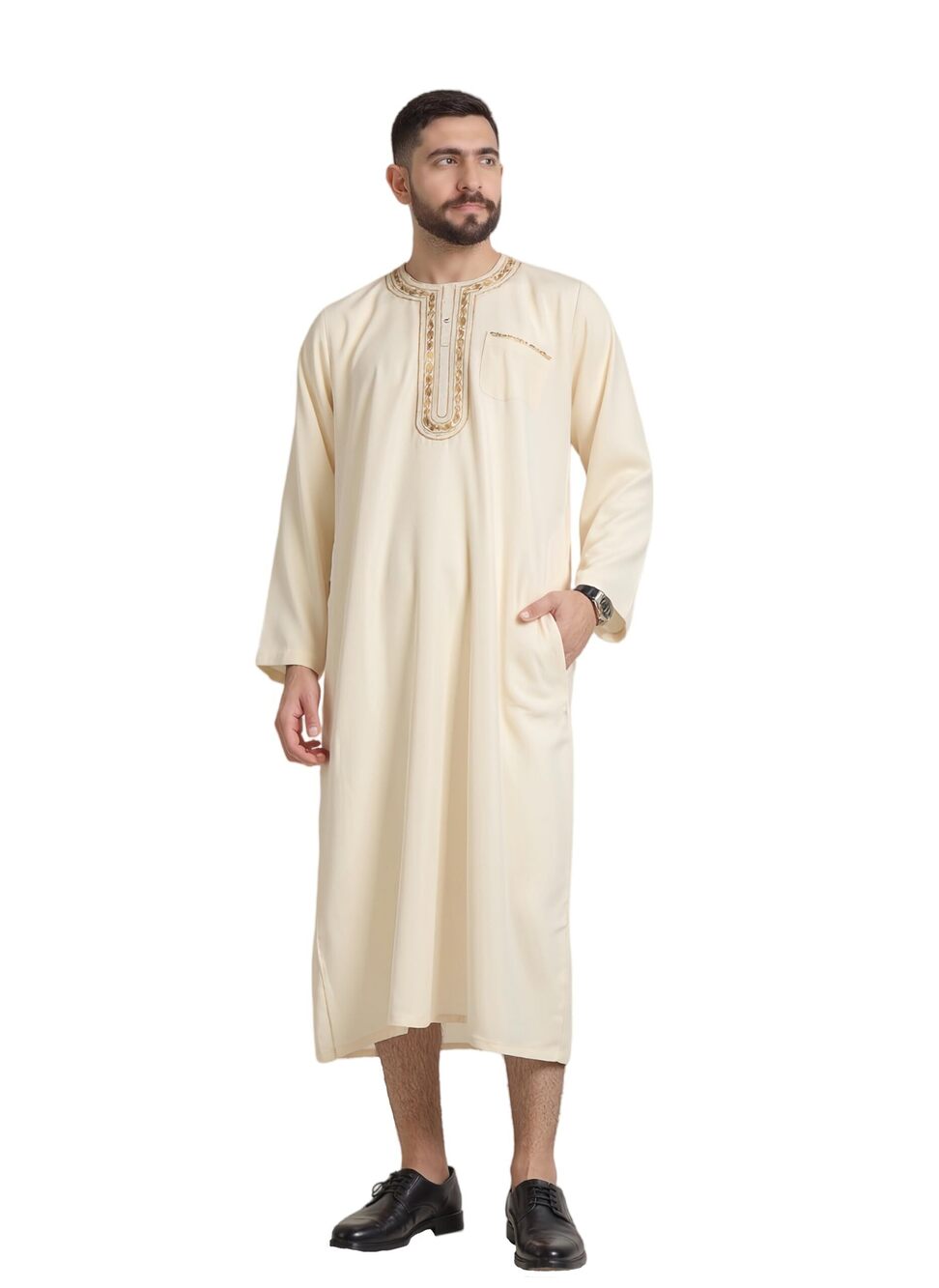 1683 Muslim Clothes Thobe Middle East Kaftan Saudi Arab Caftans Islamic